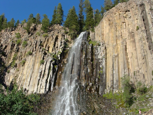 Palisade Falls, shown above, was gorgeous during the early evening light.