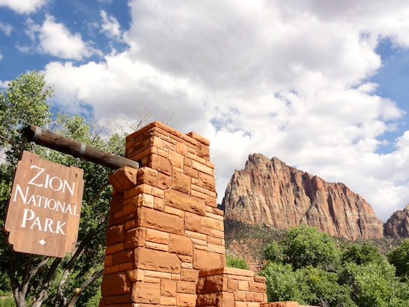 Zion is a geological wonderland, featuring striking sheer cliffs and narrow slot canyons.