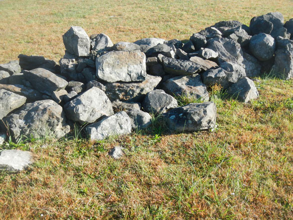 3 Diabase stone wall Gettysburg