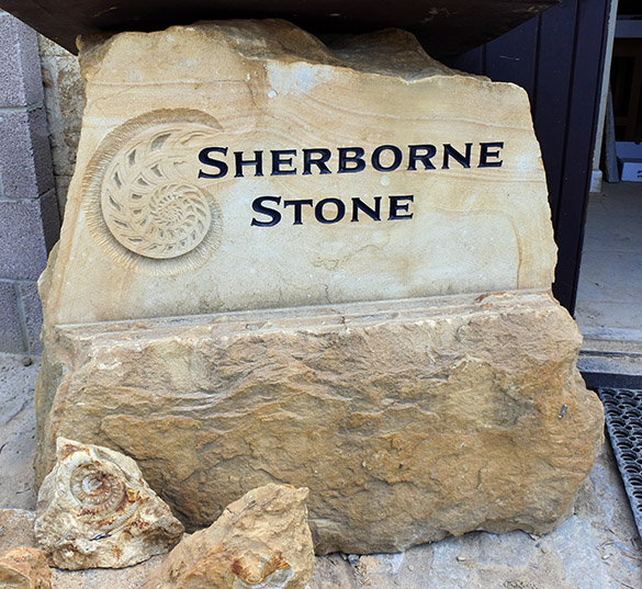 2 Sherborne Stone sign