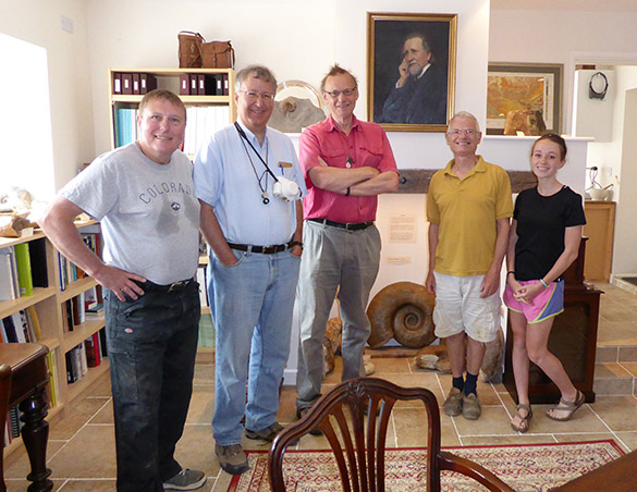 Crew in Whicher Museum