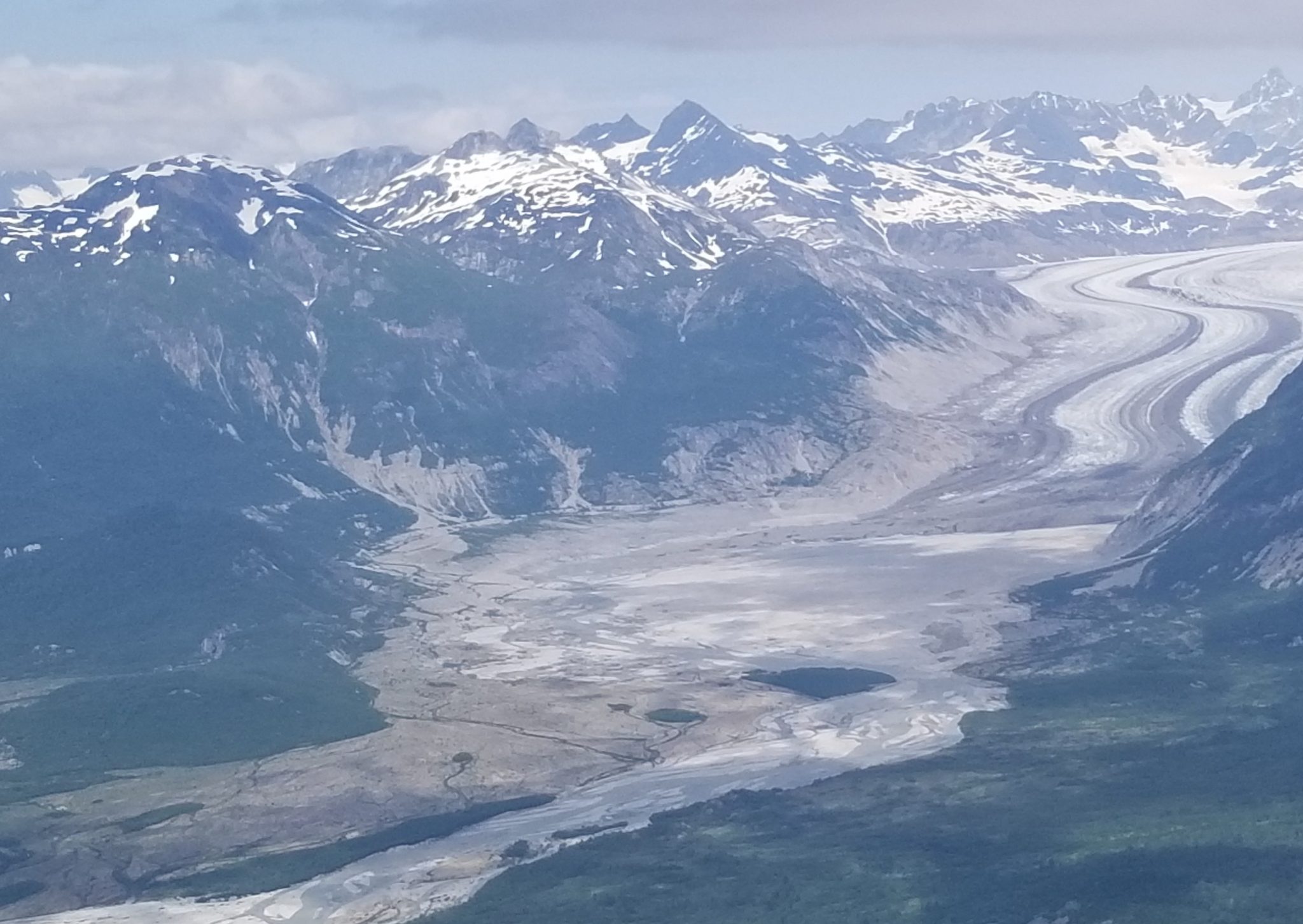 Wolf Lake and the Surrounding Landscape, Glacier Bay, Alaska Wooster