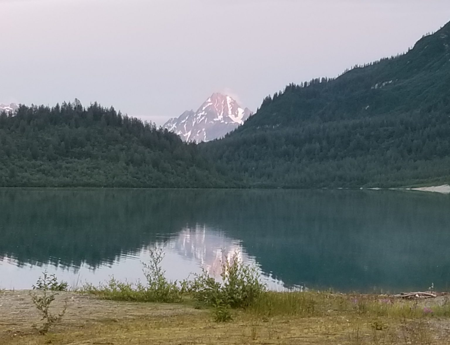 Wolf Lake and the Surrounding Landscape, Glacier Bay, Alaska Science